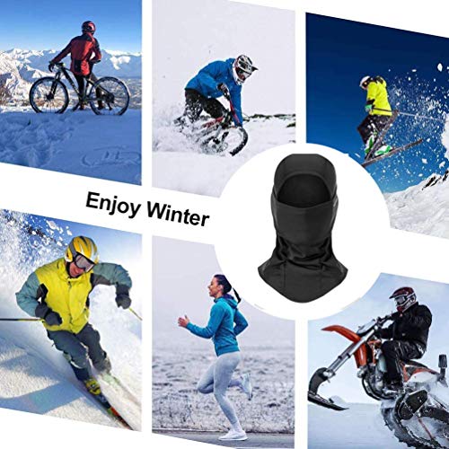 ROCKBROS-Ski-Mask-Windproof-Cycling-Balaclava-Thermal-Neck-Gaiter-Full-Face-Mask-Warm-Polar-Fleece-Headwear-Mulfifunctional-Scarf-Skiing-Motorcycling-Fishing-Black