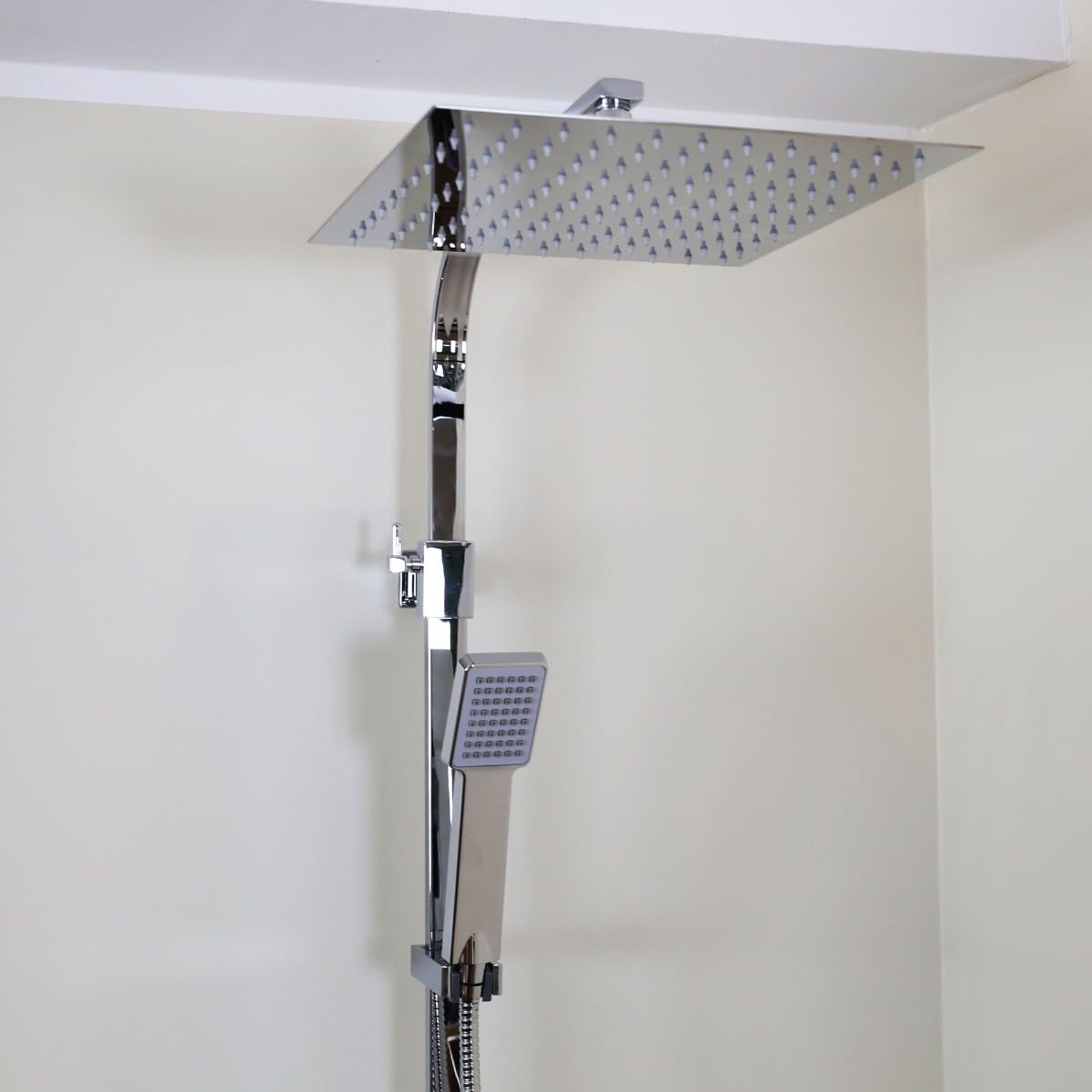 Essebagno 9011648 Kwarcowa chromowana kolumna prysznicowa z termostatyczną 300