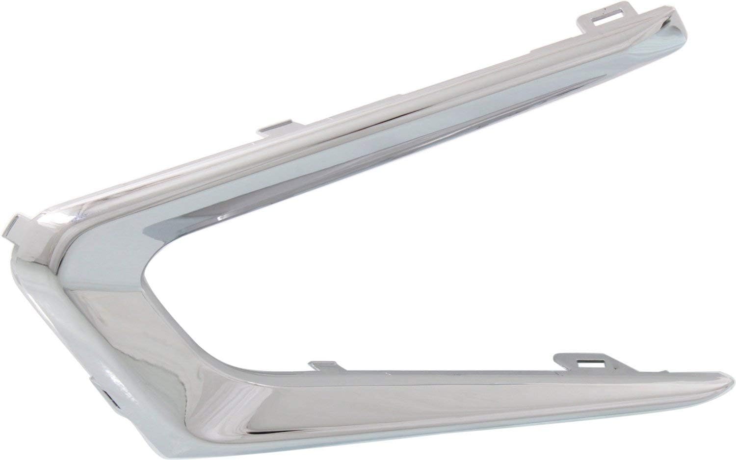 Evan Fischer Front Bumper Trim Compatible With Set of 2 2016-2018 Chevrolet Malibu Chrome Driver and Passenger Side