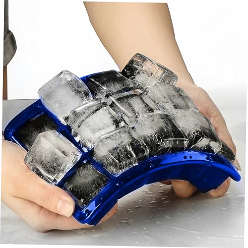 Molde para Hielo Silicona Azul 2 piezas miniatura 3