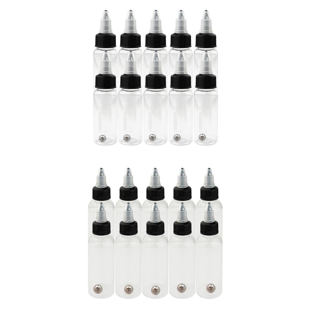 The Style Sutra Airbrush Ink Pigment Boston Bottles LDPE 30ml & 60ml|Health & Beauty | Makeup | Body|10 Pieces 30Ml Airbrush Ink Bottles-image-28