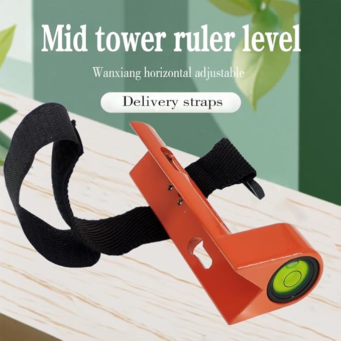 Nivel de burbuja portátil con ajuste manual, ángulo de 90°, color naranja miniatura 9