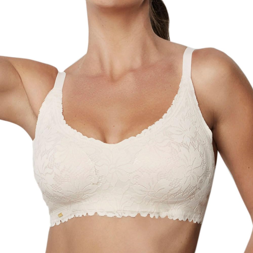 Selmark - 10910 Sujetador Triangular Color: Blanco Talla: XL