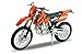 2007 KTM 525 EXC [Welly 12815], Naranja, 1:18 Die Cast
