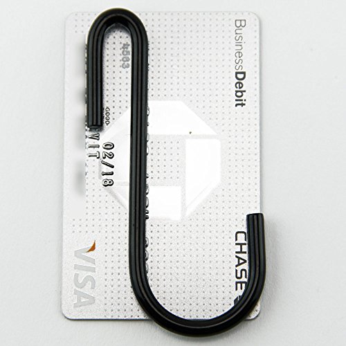 Wallniture Multipurpose S Shape Utility Hooks Stainless Steel Black 3.5 Inches Set Of 10 #TOP1