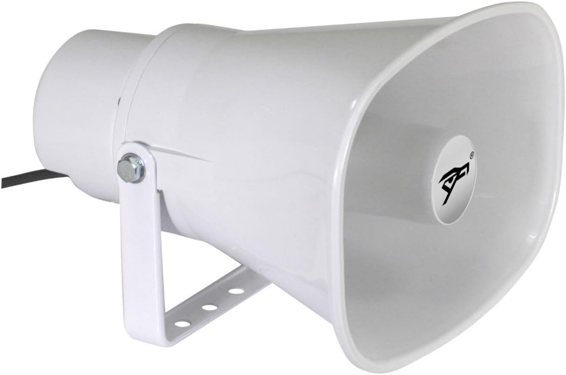 Eagle 30 W 100 V Moisture Resistant Abs Plastic Horn Speaker White