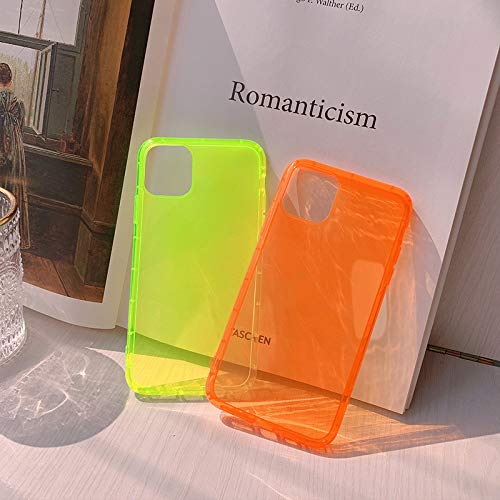 Amazon.co.jp: 2020 新デザイン かわいい 蛍光色 TPU スマホケース