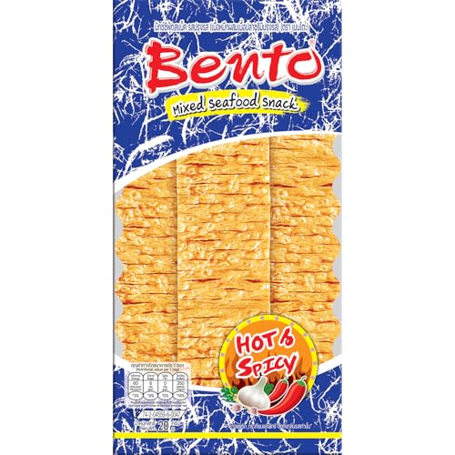 BENTO - Snack de Calamar Picante - 1 X 20 GR