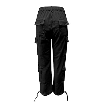 Amazon.com: YOLAI Cargo Pant for Women High Elastic Waist