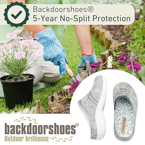 Image of Backdoorshoes Waterproof Premium Garden Clog Shoes for Women with Arch Support