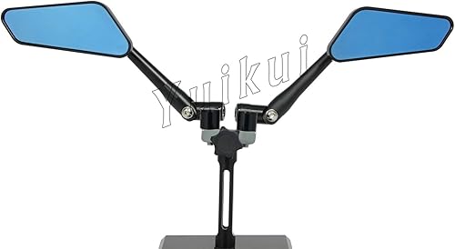 Miniatura 5 de Motocicleta Universal Espejos CNC Aluminio Espejo M10 M8 Espejo retrovisor duradero para Yamaha FZ-09 2014-2017FZ1 N 2006-2015XSR