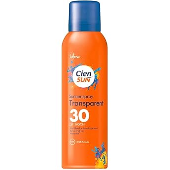 Cien Sun Sun Protection Spray Clear SPF 30 High Vegan 200ml
