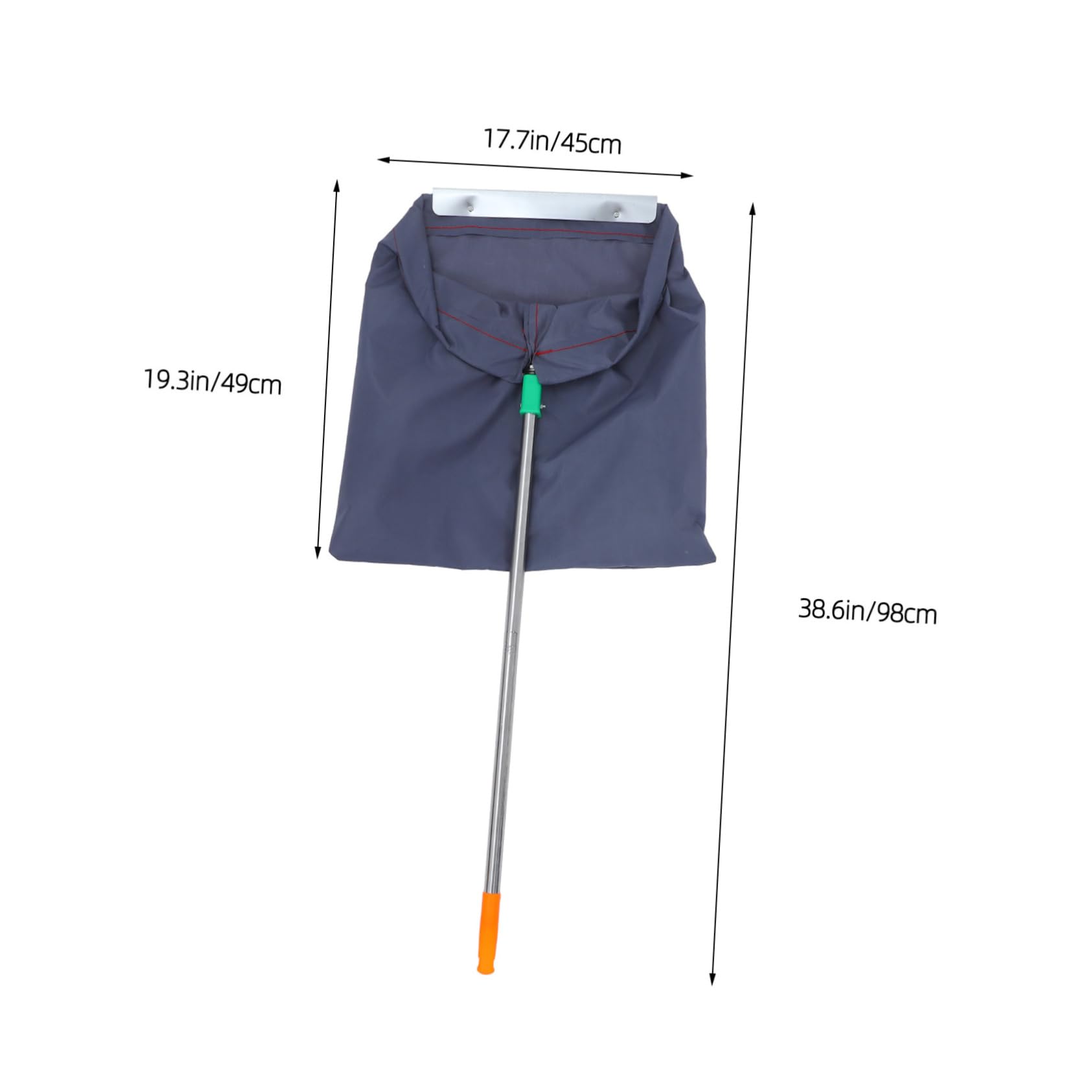 FOMIYES Garbage Picker with Long Handle Dustpan-Type Bag for Large Yard Windproof Dustpan Shovel Leaf Garbage Clamp Litter Grabber
