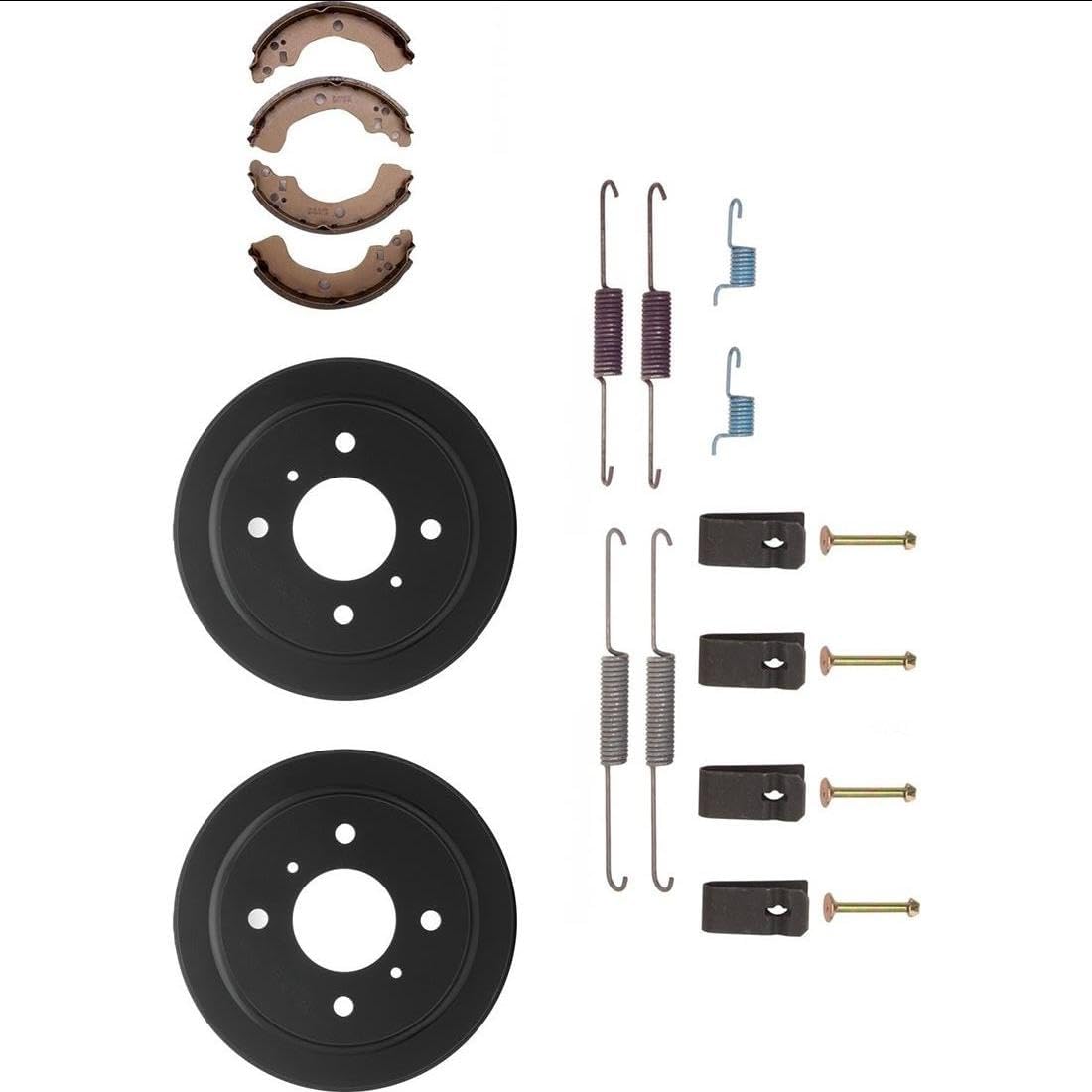 Rear Drum Brake Hardware Kit Drum Brake Shoe for Nissan Sentra 2000 1.8L L4