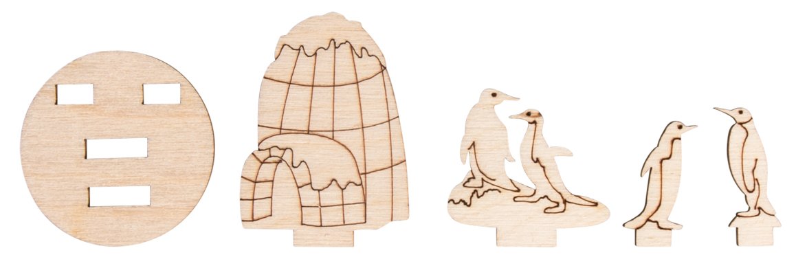 Rayher Penguins, Natural