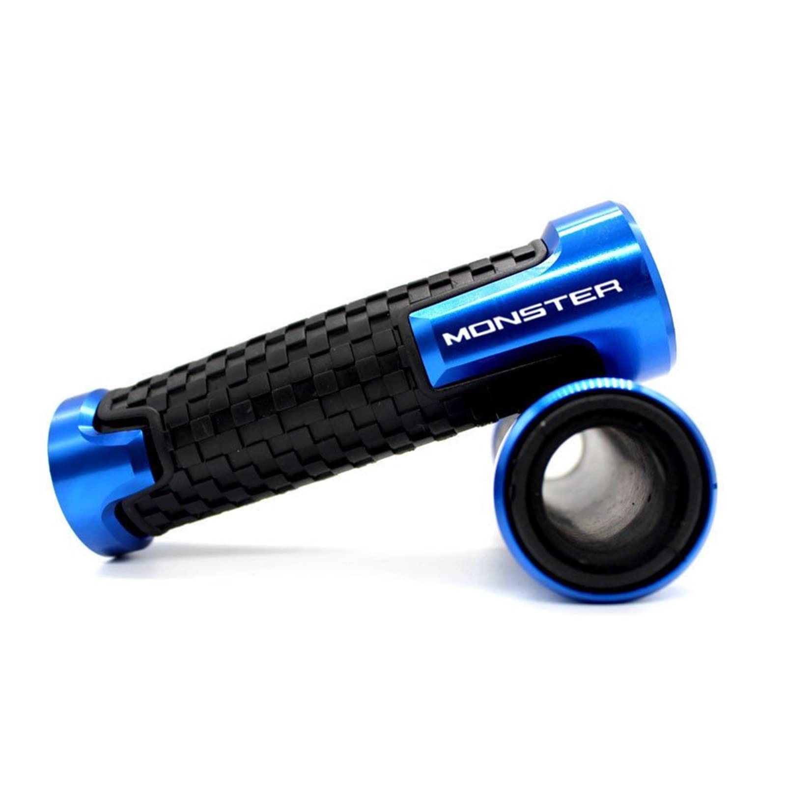 Poignées de moto en aluminium bleu pour Ducati Monster 795 796 821