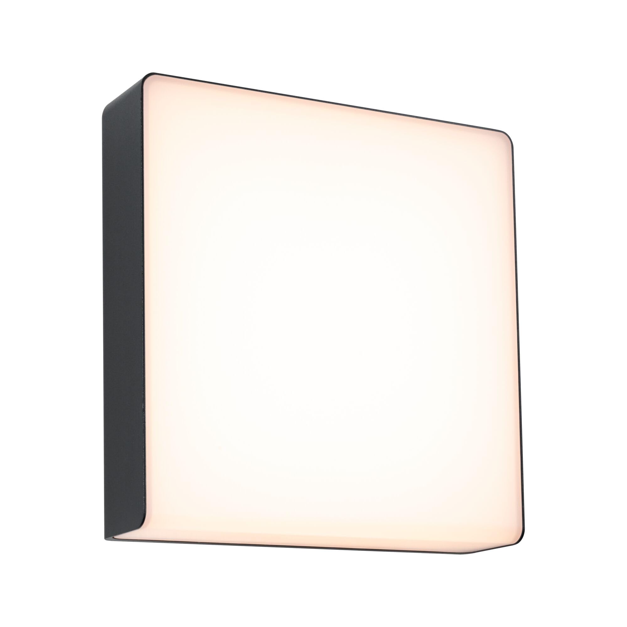 Paulmann 94840 LED oprawa na ścianę zewnętrzną Azalena czujnik ruchu z czujn. wys. częst. IP44 250x97mm 3000K 8,5W 700lm 230V antracyt, oprawa zewn.