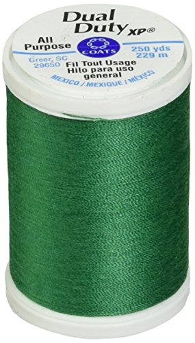 Hilo Coats Thread & Zippers Dual Duty XP 250 Yds Verde miniatura 1