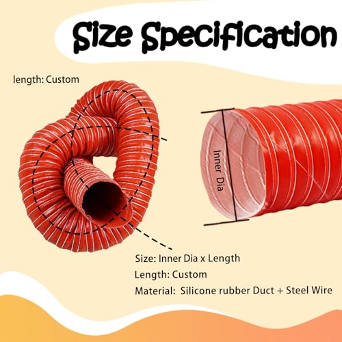 Tuyau d'évacuation de sèche-linge flexible souple et robuste de 1m