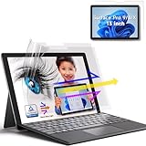 [2 Pack] Anti Blue Light Screen Protector for New Microsoft Surface Pro 9 2022/ Surface Pro 8/ Surface Pro X 13 Inch, Anti Glare, Easy Installation, Ultra HD, Anti Fingerprint, Scratch Resistant, Friendly Touching Screen Protector