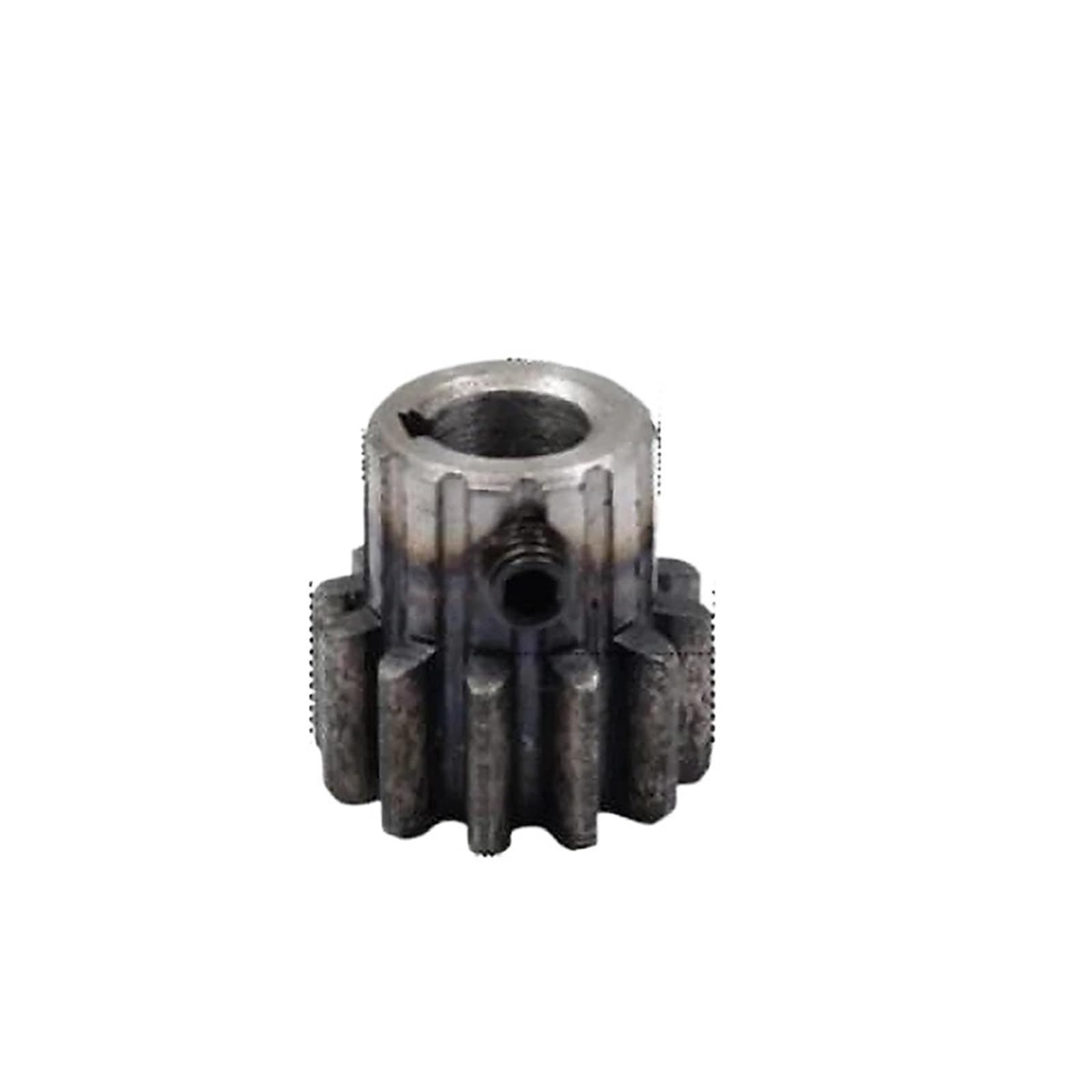 1 piñón de engranaje recto de 1,5 m, piñón de cremallera 14T con diámetro de 6/8/10 mm, 45 engranajes cónicos de acero(6mm 1PCS 14 Teeth)