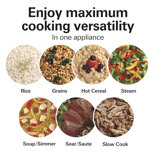 Hamilton Beach 37571 20-Cup Digital Rice Cooker & Steamer