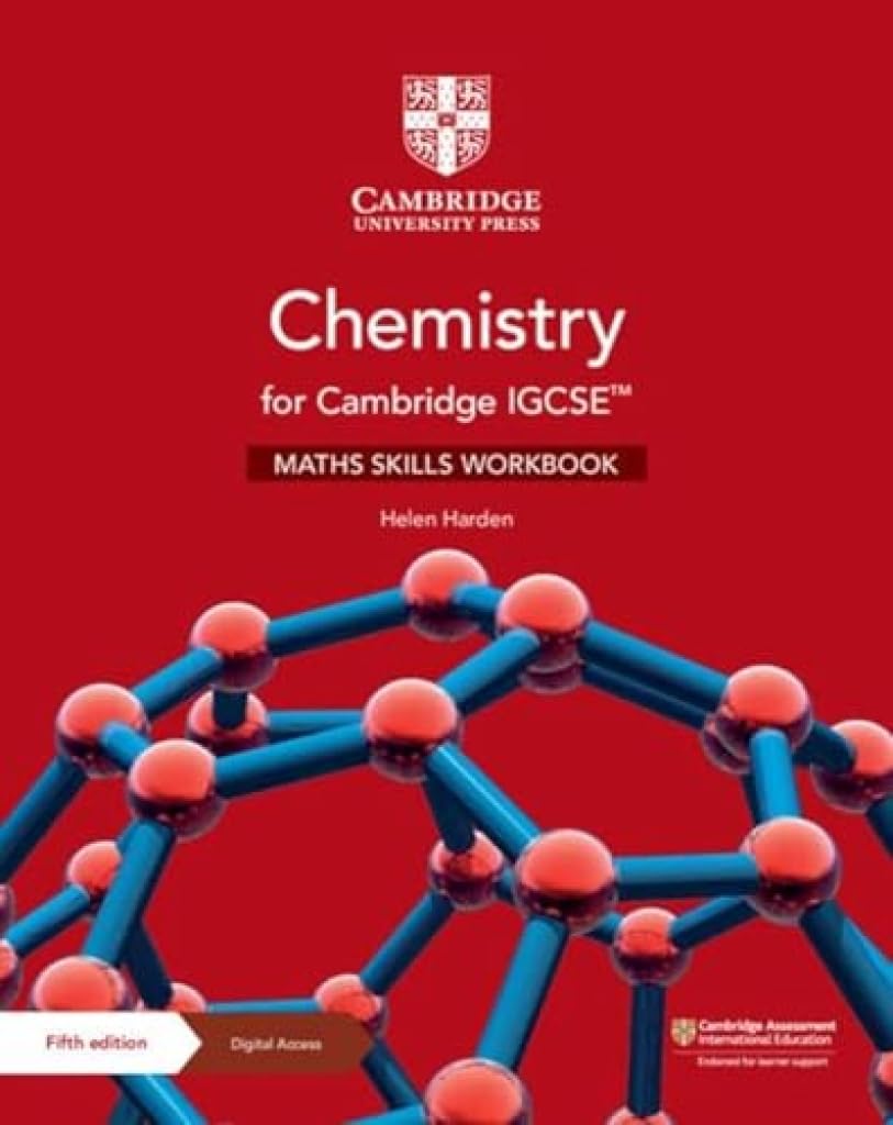 Chemistry for Cambridge IGCSEâ„¢ Maths Skills Workbook with Digital Access (2 Years) (Cambridge International IGCSE)