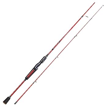 Amazon | バス釣りロッド1本、IM7 グラファイトスピニングロッド