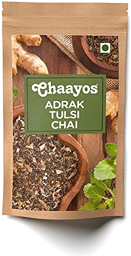 Thé antifatigue Chaayos au gingembre et tulsi - Solution naturelle contre le stress