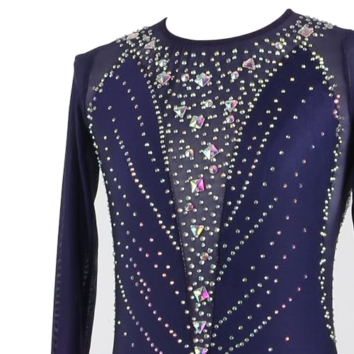ZAGITOVA Vestido de patinação artística feminino meninas patinação no gelo desempenho competição gra