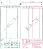 MJR Time Cards 000 - 099 bx 1000