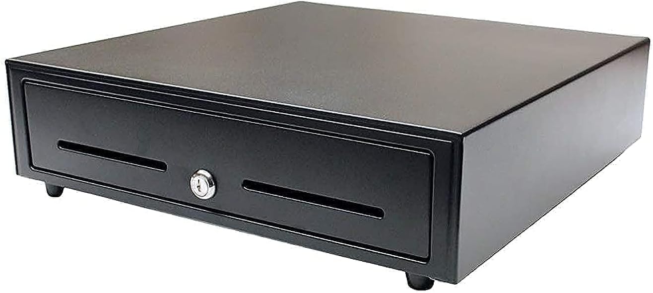 ECH-410 : POS Cash Drawer Standard Size - 5 notes and 8 Coins with RJ11 Interface