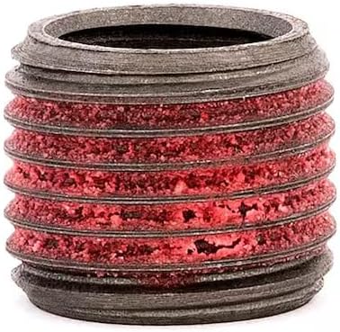 Heavy Wall Self Locking Thread Insert, M10-1.00 Int Thrd Sz, Steel, 5 Pk,