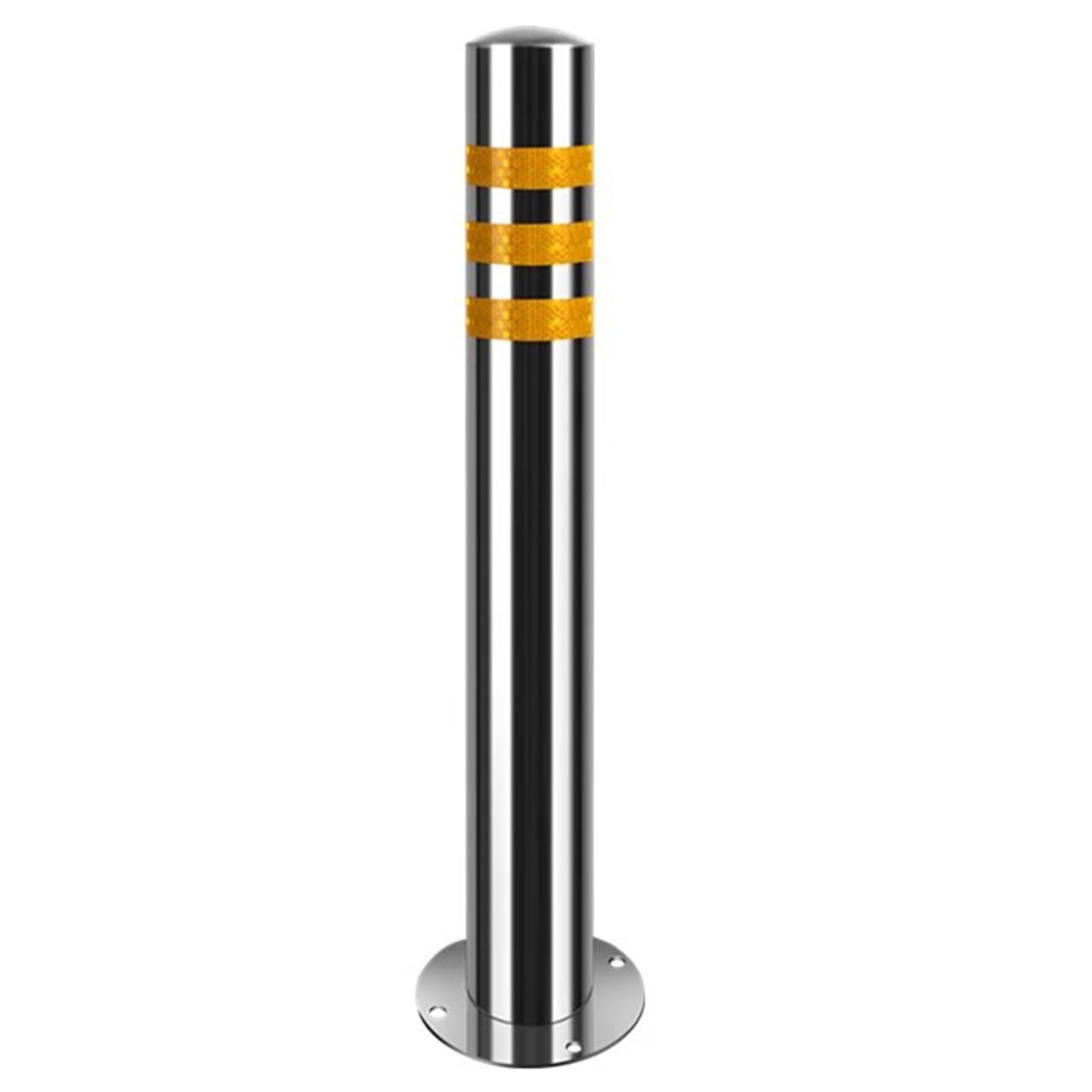 Borne de sécurité acier inoxydable 75 cm et barrière de stationnement de trafic