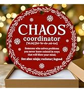 ZAGKOO Chaos Coordinator Ornament 2024 - Christmas, Thank You, Appreciation Gifts, Boss Day Gifts...