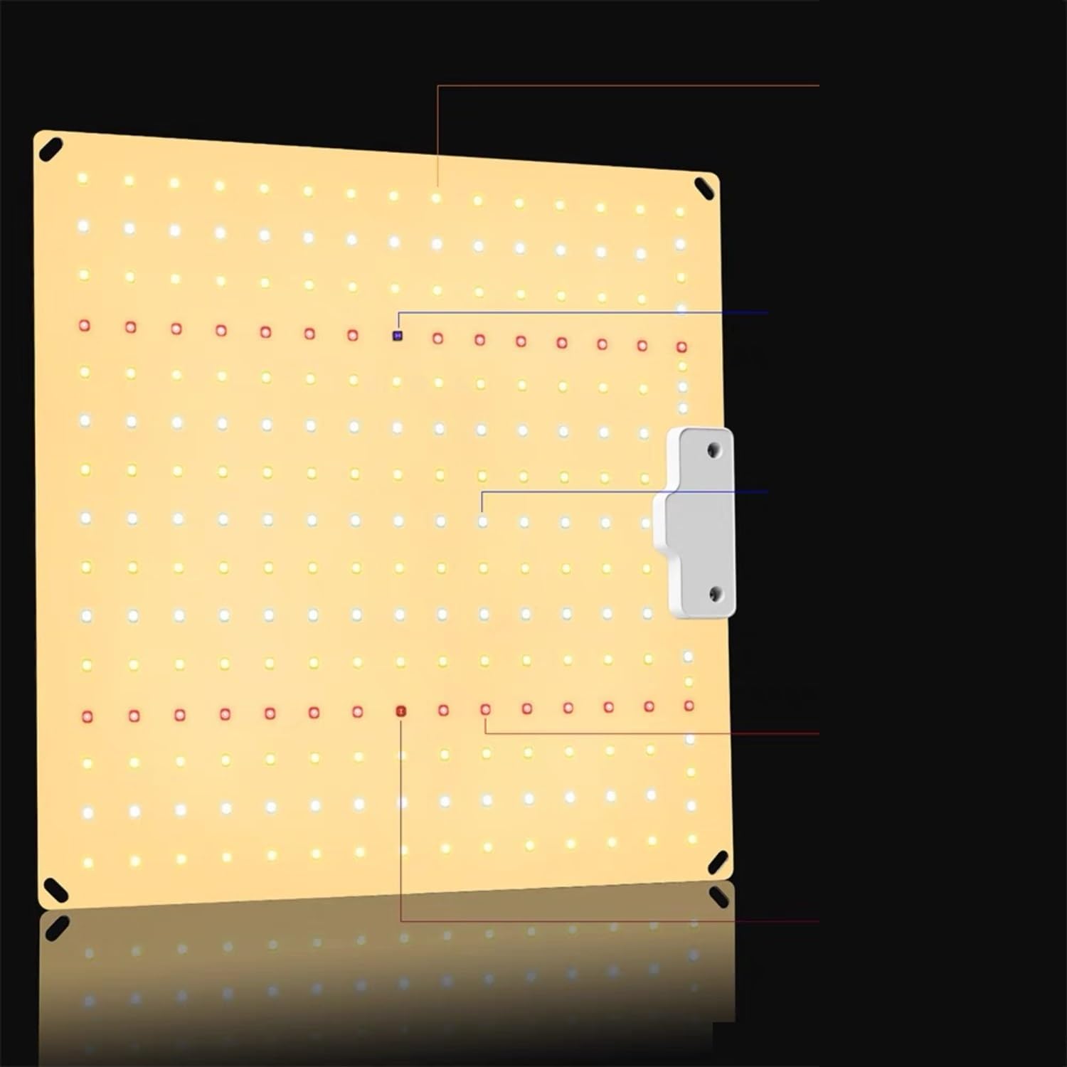 Luci per piante da interno Lampada for crescita a LED Grow Light Board Phytolamp a spettro completo for interni