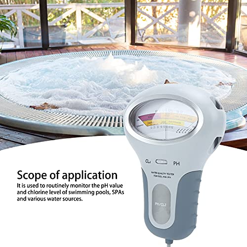 Testeur de chlore et de PH pour piscine avec analyseur numérique complet - 5