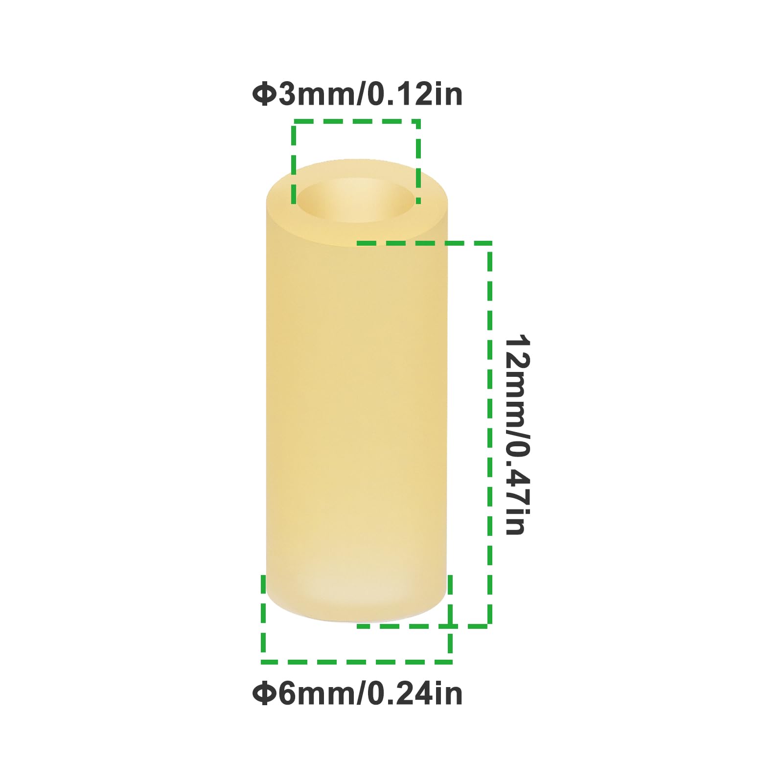 Briny River 12Pcs Guitar Pickup Tubing Rubber Tube Suitable for most Electric Guitars - Image 3