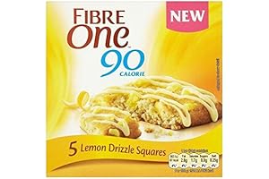 Fibre One Lemon Drizzle Squares: Indulge in Sweet Goodness without Guilt