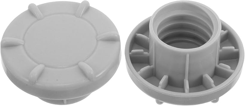 Mipcase Kids Slide Screw Caps 2-Pack Plastic Nut Covers 2.16X2.16X1.18In Indoor Playground Slide Accessories Safety Protection for Toddler Slides