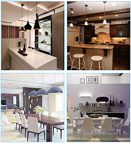 Wingyaulung BA15D Led Bulbs 8W Dimmable 110V,Ba15D Double Contact Bayonet Base,Soft Warm White 3000K,75W Jd Type T3/T4 Halogen Equivalent Replaces thumb #7