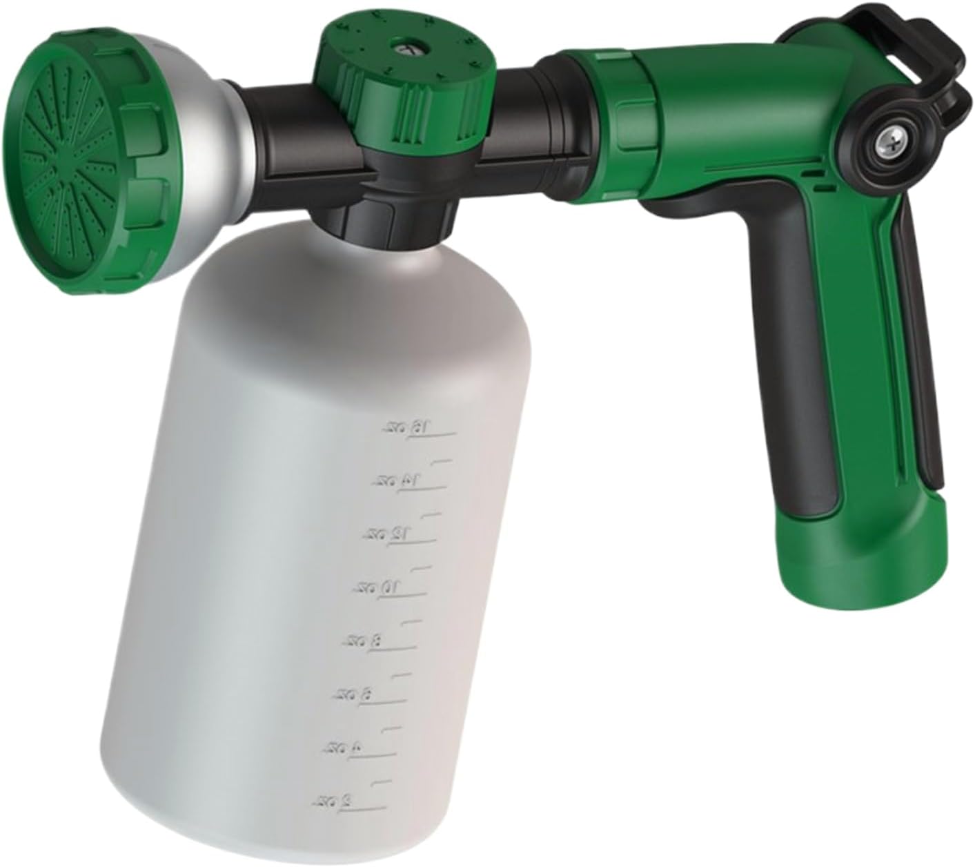 Garden Hose Spray Maker- Adjustable Lawn Liquid Mixer Nozzle With Soap Tank, Outdoor Watering Device | Hand Fertilizer Dispenser, C Sprayer