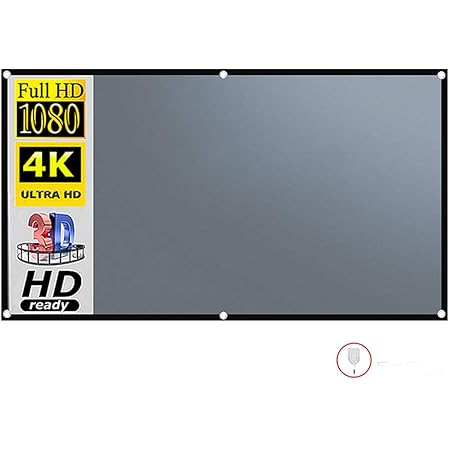 Amazon プロジェクター スクリーン Haituo 60インチ 16 9 Hd 壁掛けスクリーン 折りたたみ式 プロジェクター用 ホームシアター スクリーン 屋外屋内用 会議 映画 シワなし Haituo スクリーン
