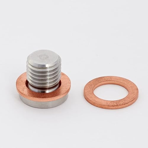 Miniatura 4 de UTSAUTO Cárter Motor Drenaje de Aceite Tapón y Arandela 7052306 5812232 Reemplazo para Polaris Sportsman RZR Ranger Scrambler 1 Unidades