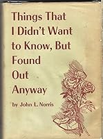 Things that I didn't want to know, but found out anyway, 0811105229 Book Cover