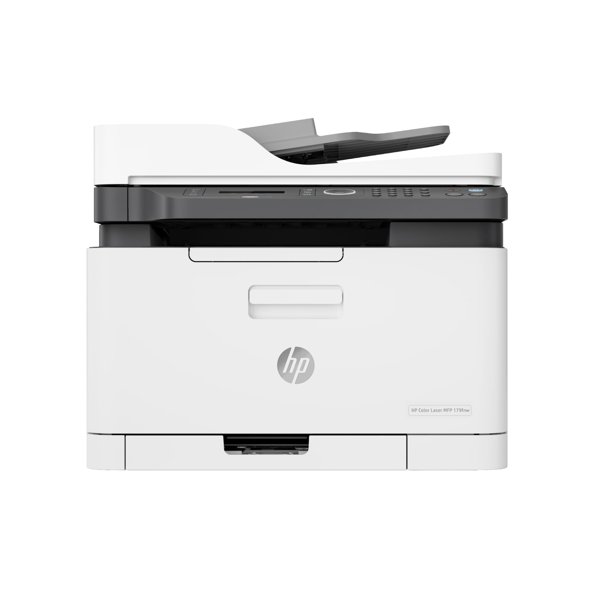 HP Color Laser MFP 179fnw 4ZB97A - Impresora Láser Color Multifunción Wi-Fi, Imprime, Escanea, Copia y Fax, Ethernet, USB 2.0, Smart App, LCD, Blanca