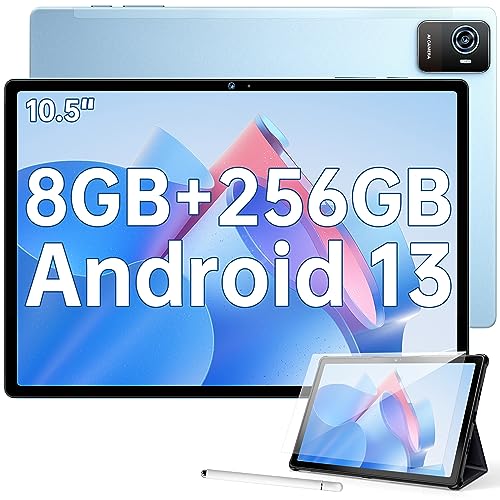 OUKITEL OKT3 Android 13 Tablet 10.51 Pulgadas Tableta 15GB+256GB (2TB Ampliable) con Lapiz Gaming...