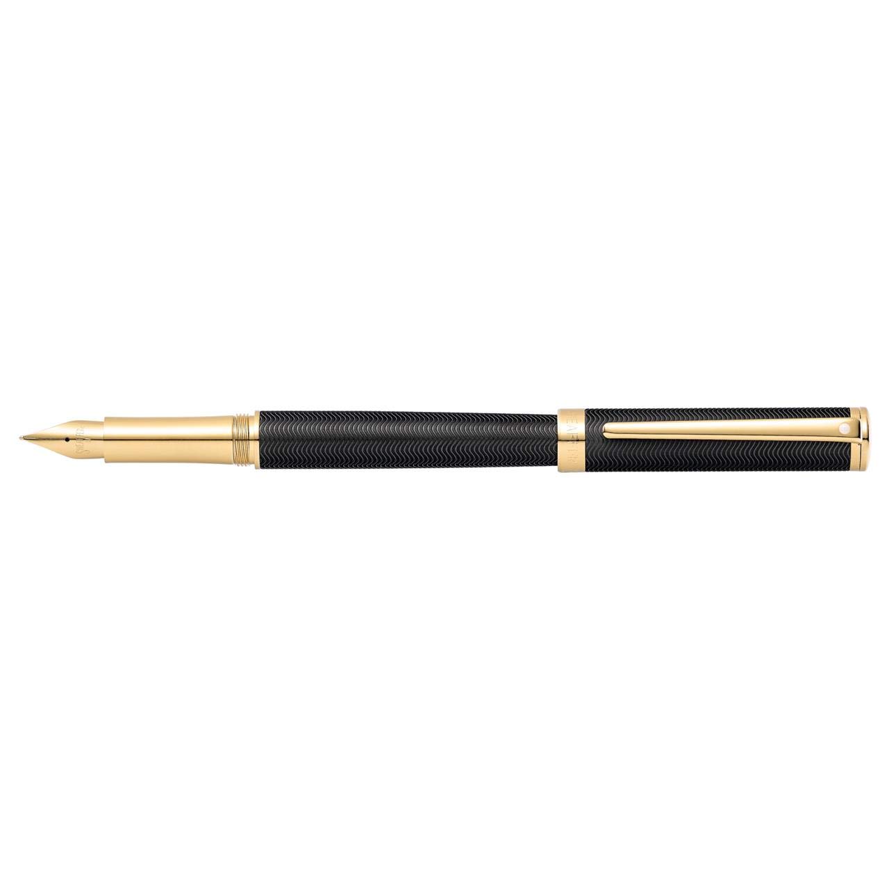 Stylo plume Sheaffer Intensity gravé noir mat, une idée cadeau élégante - 6