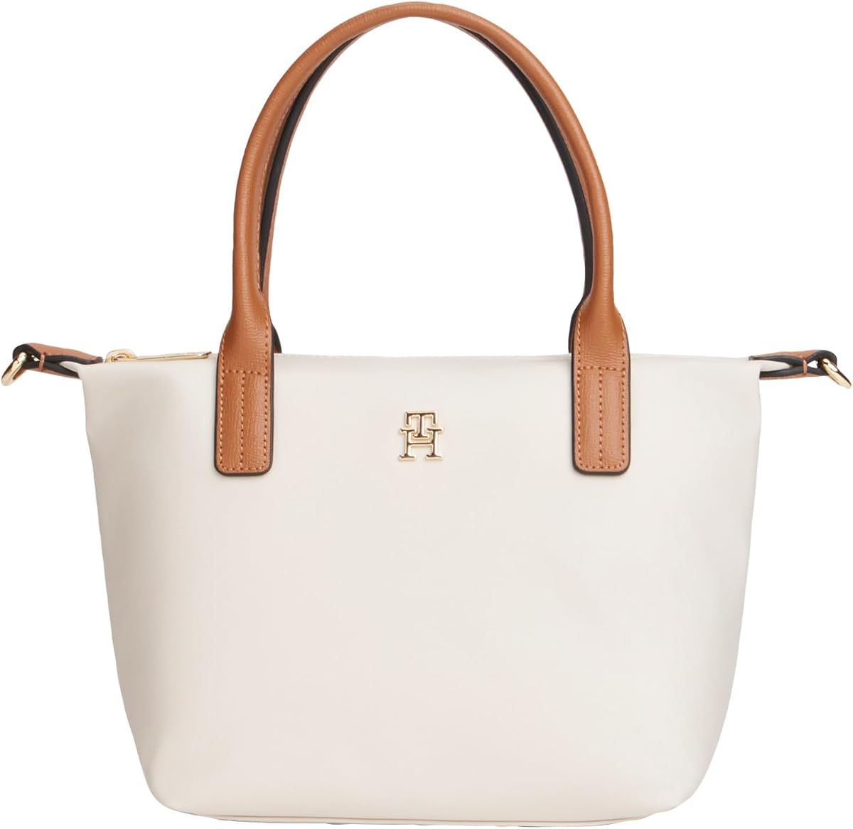 Tommy Hilfiger Women's Popette Small Tote Bag With Removable Crossbody Strap