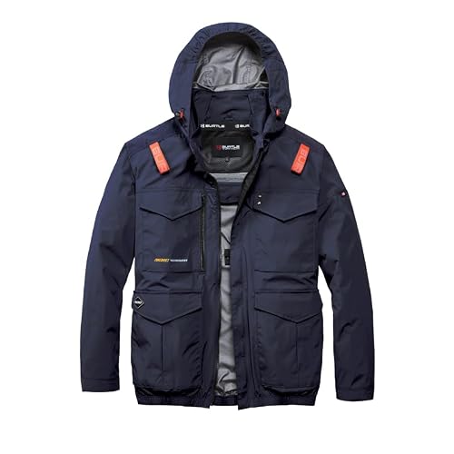 [�G�A�[�N���t�g] �o�[�g�� BURTLE AC2101 ���� �n�C�o�b�N�t�@���d�l ���̂� �I���W�i���J���r�i�t�� �������H �A���~C���H�ՔM���� �t�[�h�t�� �t���n�[�l�X�Ή� �j�����j�Z�b�N�X ��ƕ� ��ƒ� �󒲍�ƕ� �M���Ǒ΍� (M, 3�i�l�C�r